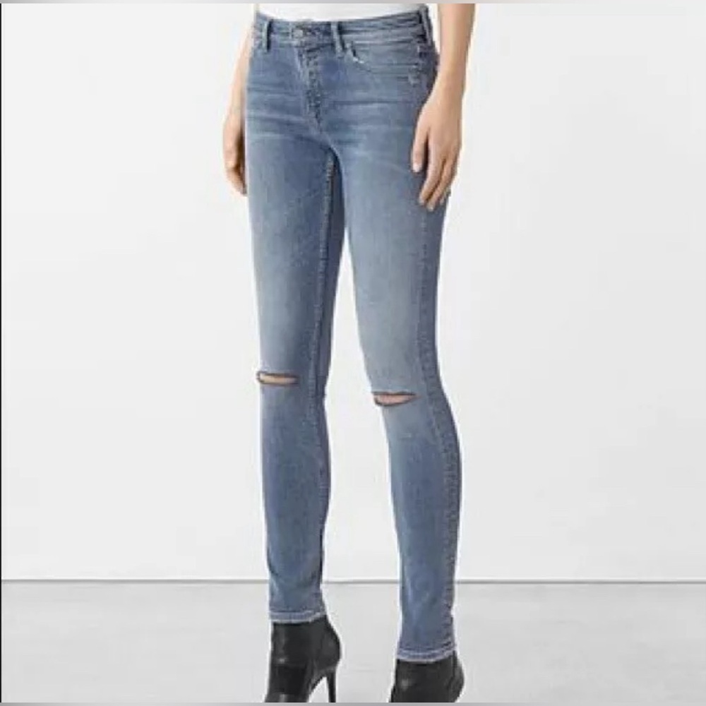 Women’s ALL SAINTS Low-Rise Skinny Fit Jean’s SIZE:26